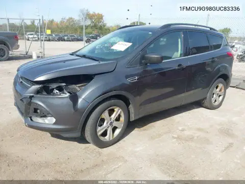 2016 Ford Escape Se VIN 1FMCU9G98GUC83336 фото 2