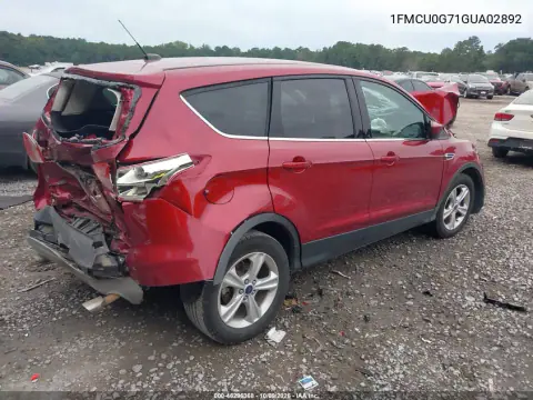 2016 Ford Escape Se VIN 1FMCU0G71GUA02892 фото 4