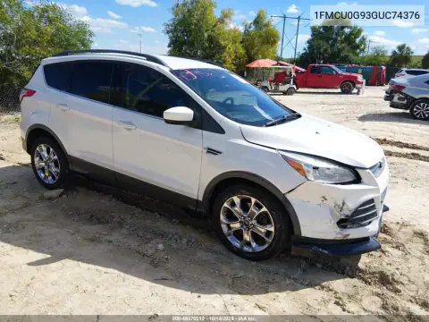 1FMCU0G93GUC74376 — 2016 Ford Escape, фото 2 с аукциона IAAI, Передняя часть справа