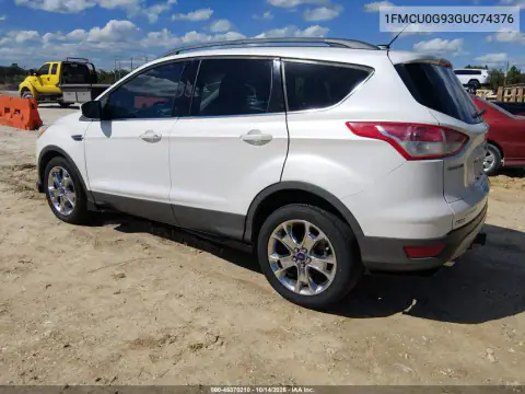 1FMCU0G93GUC74376 — 2016 Ford Escape, фото 4 с аукциона IAAI, Передняя часть справа