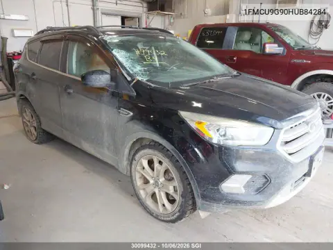 2017 Ford Escape Se VIN 1FMCU9G90HUB84284 фото 2