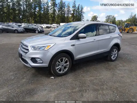 2017 Ford Escape Se VIN 1FMCU9GD4HUE50250 фото 3