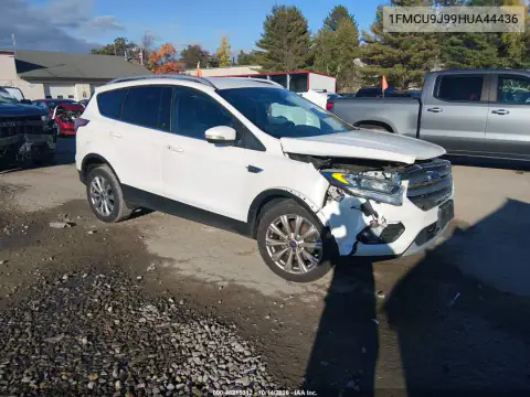 1FMCU9J99HUA44436 — 2017 Ford Escape, Передняя часть, фото до ремонта