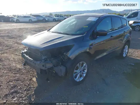 2017 Ford Escape Se VIN 1FMCU0G98HUC02087 фото 3