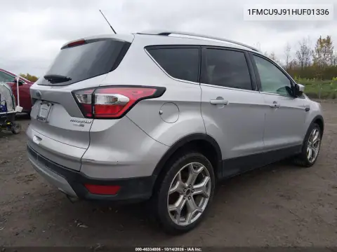 1FMCU9J91HUF01336 — 2017 Ford Escape, фото 5 с аукциона IAAI, Естественный износ