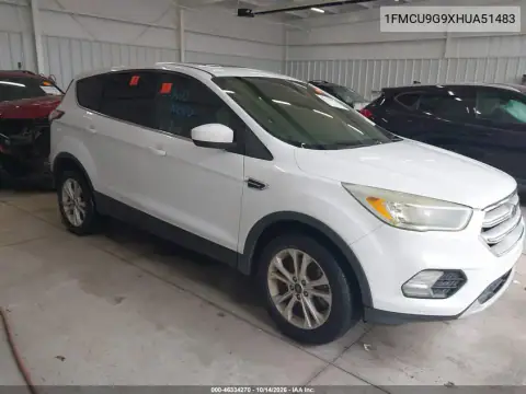 1FMCU9G9XHUA51483 — 2017 Ford Escape, Внутренний пожар, фото до ремонта