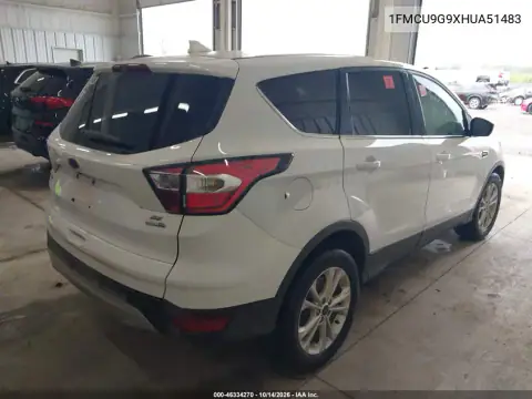 1FMCU9G9XHUA51483 — 2017 Ford Escape, фото 4 с аукциона IAAI, Внутренний пожар