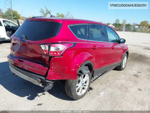 1FMCU0GD6HUE06391 — 2017 Ford Escape, фото 5 с аукциона IAAI, Задняя часть