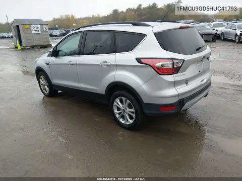 2017 Ford Escape Se VIN 1FMCU9GD5HUC41793 фото 4