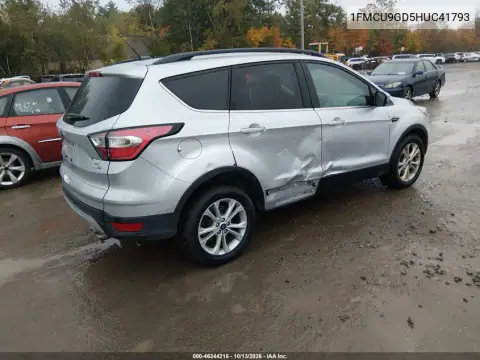 2017 Ford Escape Se VIN 1FMCU9GD5HUC41793 фото 5