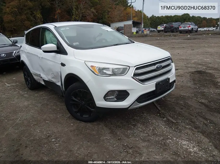 1FMCU9GD2HUC68370 — 2017 Ford Escape, фото 2 с аукциона IAAI, Боковая часть