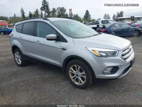 1FMCU9GD2JUD08808 — 2018 Ford Escape, Естественный износ, фото до ремонта