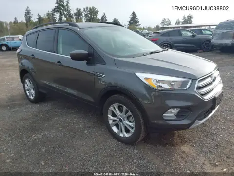 2018 Ford Escape Se VIN 1FMCU9GD1JUC38802 фото 2