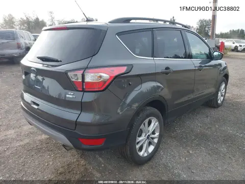 2018 Ford Escape Se VIN 1FMCU9GD1JUC38802 фото 5
