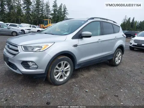 2018 Ford Escape Se VIN 1FMCU9GD0JUD31164 фото 3