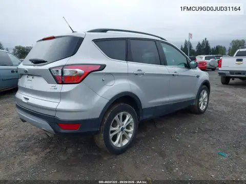 2018 Ford Escape Se VIN 1FMCU9GD0JUD31164 фото 5
