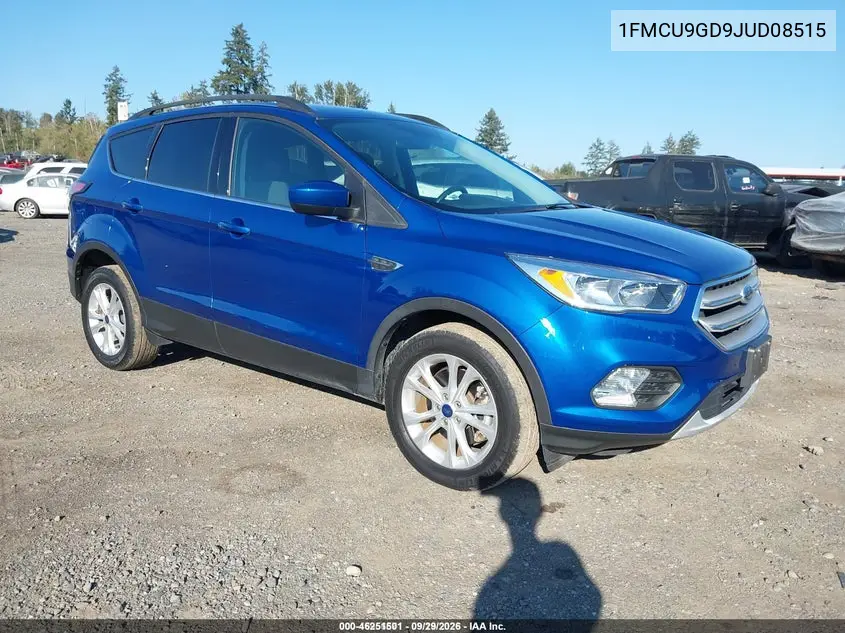 2018 Ford Escape Se VIN 1FMCU9GD9JUD08515 фото 2