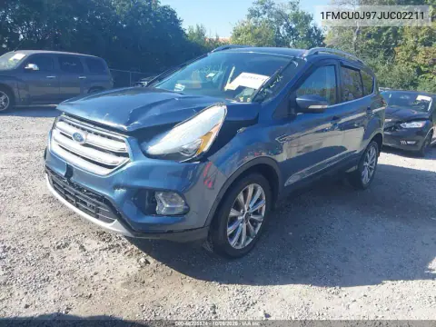 2018 Ford Escape Titanium VIN 1FMCU0J97JUC02211 фото 3