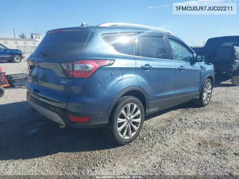 2018 Ford Escape Titanium VIN 1FMCU0J97JUC02211 фото 5
