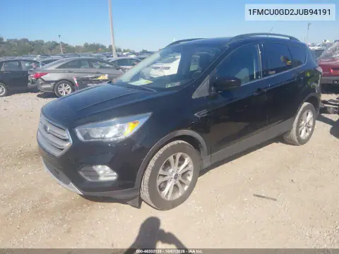 2018 Ford Escape Se VIN 1FMCU0GD2JUB94191 фото 3