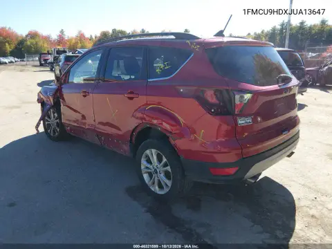 2018 Ford Escape Sel VIN 1FMCU9HDXJUA13647 фото 4
