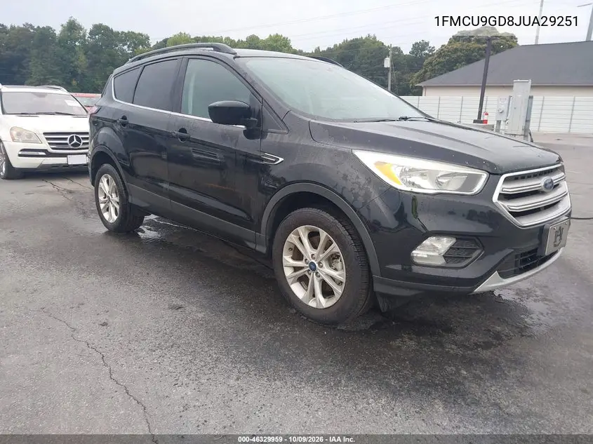 2018 Ford Escape Se VIN 1FMCU9GD8JUA29251 фото 2