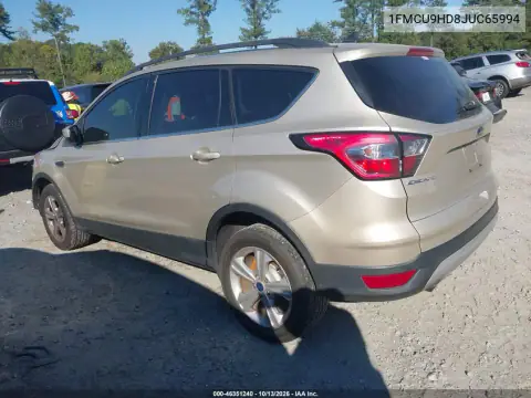 1FMCU9HD8JUC65994 — 2018 Ford Escape, фото 4 с аукциона IAAI, Передняя часть