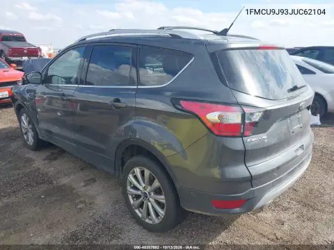 2018 Ford Escape Titanium VIN 1FMCU9J93JUC62104 фото 3