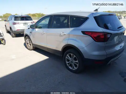 2019 Ford Escape Se VIN 1FMCU0GD1KUB82146 фото 4