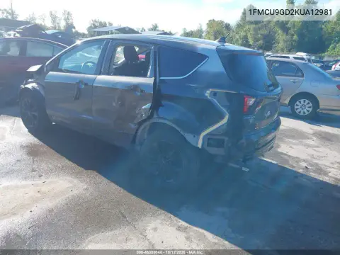 2019 Ford Escape Se VIN 1FMCU9GD2KUA12981 фото 3