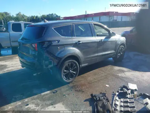 2019 Ford Escape Se VIN 1FMCU9GD2KUA12981 фото 4