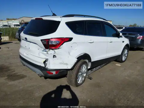 1FMCU9HD3KUA77188 — 2019 Ford Escape, фото 5 с аукциона IAAI, Задняя часть справа