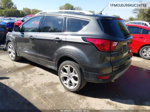 2019 Ford Escape Titanium VIN 1FMCU0J95KUC24113 фото 4