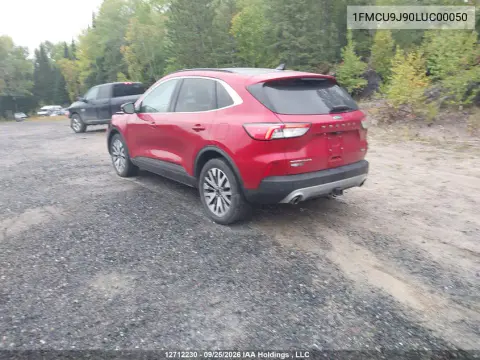 2020 Ford Escape Titanium VIN 1FMCU9J90LUC00050 фото 4