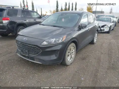 1FMCU0G66LUC59421 — 2020 Ford Escape, фото 3 с аукциона IAAI 19.10.2026, Передняя часть