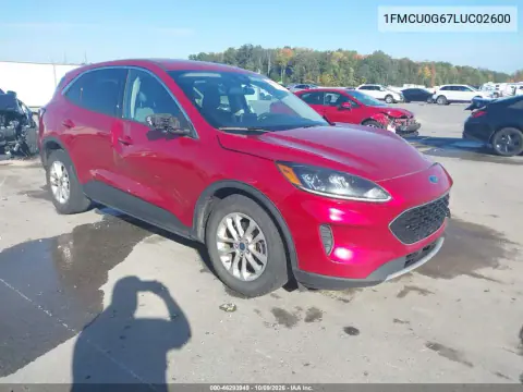 2020 Ford Escape Se VIN 1FMCU0G67LUC02600 фото 2
