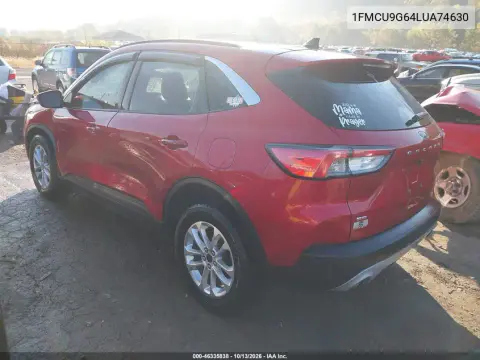 2020 Ford Escape Se VIN 1FMCU9G64LUA74630 фото 4