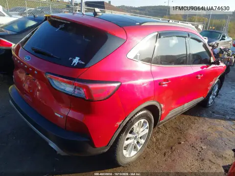 2020 Ford Escape Se VIN 1FMCU9G64LUA74630 фото 5