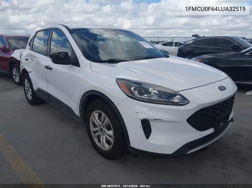 1FMCU0F64LUA32519 — 2020 Ford Escape, фото 2 с аукциона IAAI, Правый бок