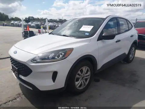 1FMCU0F64LUA32519 — 2020 Ford Escape, фото 3 с аукциона IAAI, Правый бок