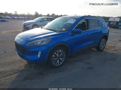 2020 Ford Escape Titanium VIN 1FMCU9J91LUA58999 фото 2