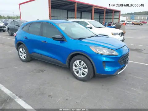 1FMCU0F68LUC66548 — 2020 Ford Escape, фото 2 с аукциона IAAI, Передняя часть слева