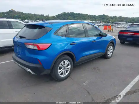 1FMCU0F68LUC66548 — 2020 Ford Escape, фото 5 с аукциона IAAI, Передняя часть слева