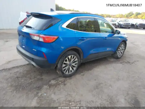 2021 Ford Escape Titanium VIN 1FMCU9J98MUB18407 фото 5
