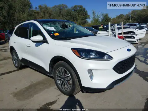1FMCU9H68NUB14743 — 2022 Ford Escape, Передняя часть, фото до ремонта