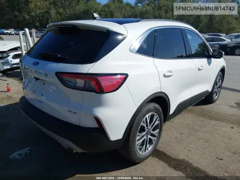 2022 Ford Escape Sel VIN 1FMCU9H68NUB14743 фото 5