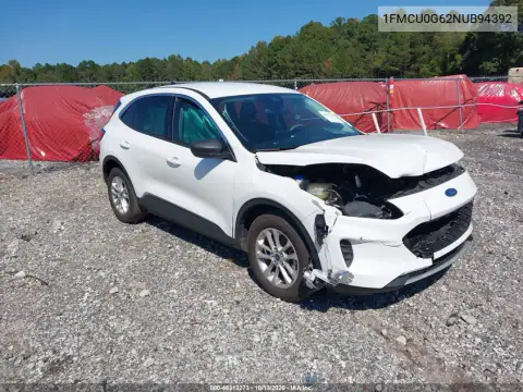 1FMCU0G62NUB94392 — 2022 Ford Escape, Передняя часть, фото до ремонта