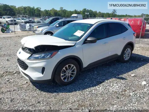 1FMCU0G62NUB94392 — 2022 Ford Escape, фото 3 с аукциона IAAI, Передняя часть