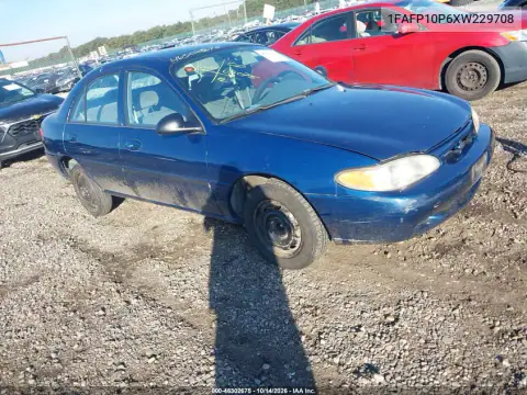 1FAFP10P6XW229708 — 1999 Ford Escort, Естественный износ, фото до ремонта
