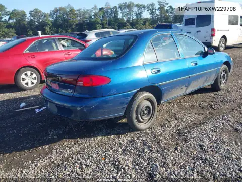 1FAFP10P6XW229708 — 1999 Ford Escort, фото 4 с аукциона IAAI 20.10.2026, Естественный износ